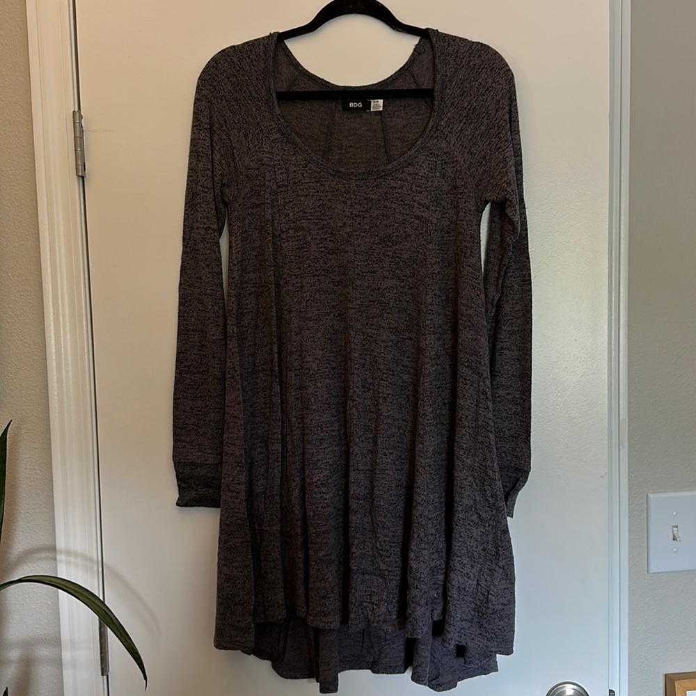 Purple BDG long sleeve dress, Size M